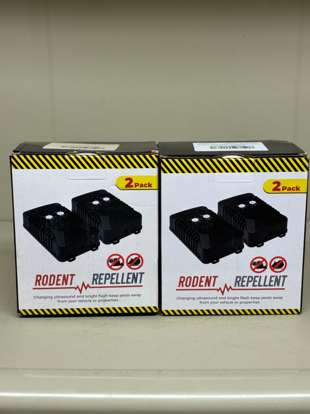 Rodent Repellent Car Engine Ultrasonic Electronic Pest Mouse Rat Repeller x4